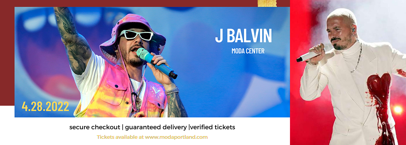 J Balvin [POSTPONED] Tickets 28th April Moda Center in Portland, Oregon