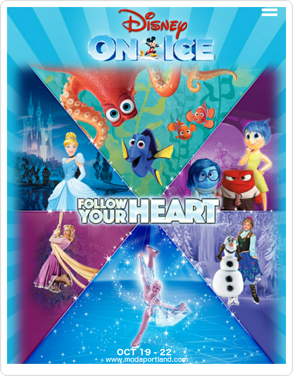 Disney On Ice: Follow Your Heart Tickets | 21 October 2017 | Moda Center